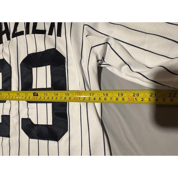 Majestic NEW YORK YANKEES Men’s Frazier #29 Jersey Size S Baseball MLB - Picture 9 of 10